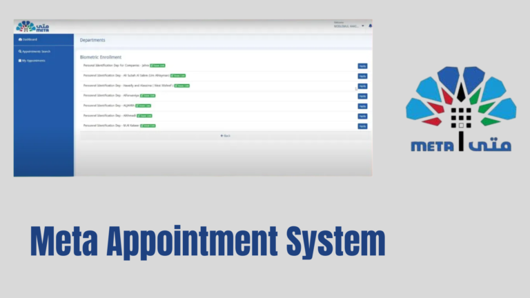 Meta Appointment System for Jahra Residents in Kuwait