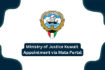 Ministry of Justice Kuwait Appointment via Mata Portal