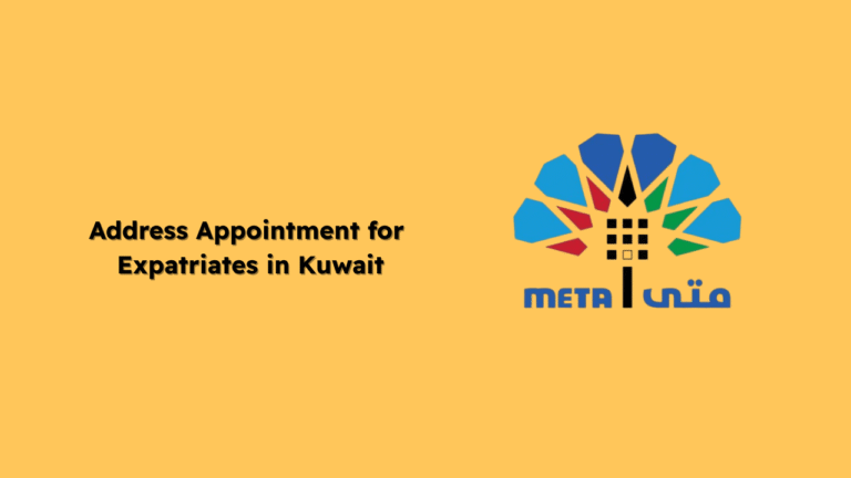 Address Appointment for Expatriates in Kuwait